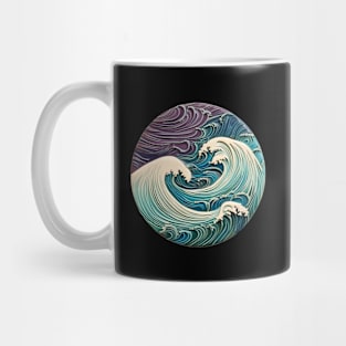 Yin Yang Waves Mug